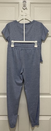 Girls Clothes 90 DEGREE by Reflex Athletic Outfit Top & Matching Joggers Size 10 - Picture 3 of 6