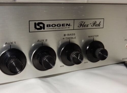 Bogen Flex Pak Verstärker Solid State Verstärker Modell CHS-100A UNGETESTET - Bild 3 von 6