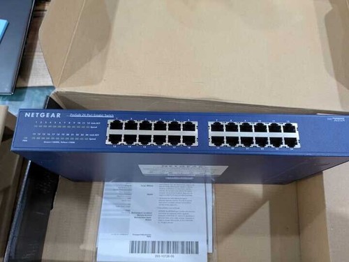 NETGEAR JGS524 ProSafe 24-Ports External Switch - Open Box - Untested - Picture 3 of 4