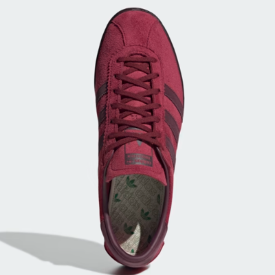Adidas Tobacco Gruen Suede Shoes 'Collegiate Burgundy