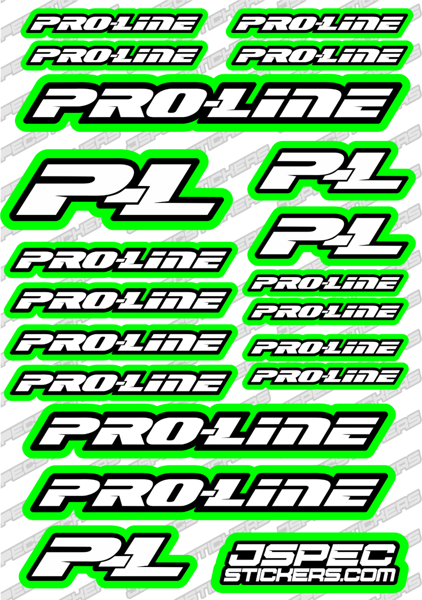 Proline Racing Logo Pro Lite Logo Decal At I/O Port Racing Supplies