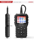 LAUNCH OBD2 Scanner Car Code Reader Auto Diagnostic Scan Tool Check Engine Light