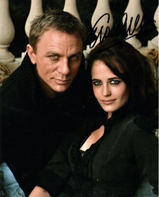 EVA GREEN JAMES BOND AUTHENTISCHES AUTOGRAMM SIGNIERT VESPER LYND IM CASINO ROYALE COA