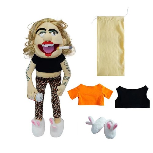 Puppet Doll Collectors Jeffy's Mom Nancy Hand Puppet Crazy Stuffed Plush Toy new - Picture 13 of 17