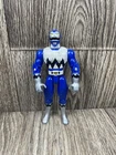 Bandai Power Rangers Lost Galaxy Blue Ranger 5.5" Action Figure Vintage 1998
