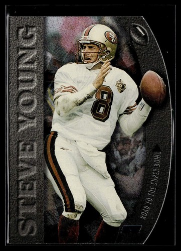 1997 Pro Line DC III #SB7 Steve Young Road to the Super Bowl NRMT or Better