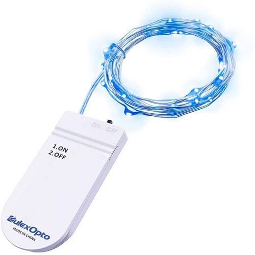6pcs Fairy Lights Starry String Lights 7.2ft Each CR2032 Battery Powered - Picture 5 of 18