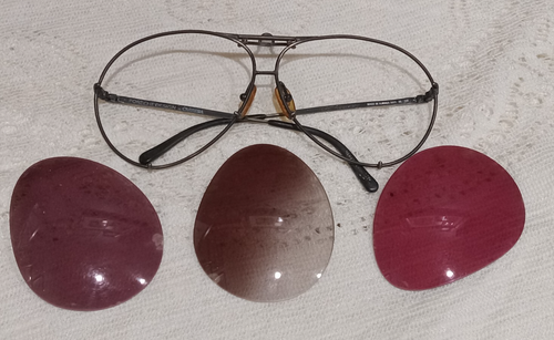 Carrera Porsche Designer Aviator 5621 Austria 1980s Sunglasses Parts