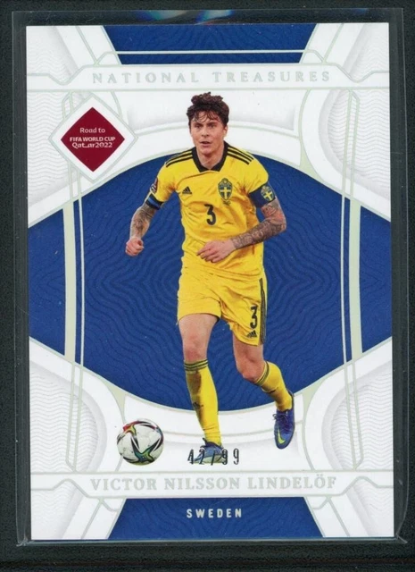 2022 VICTOR NILSSON LINDELOF 42/99 PANINI NATIONAL TREASURES
