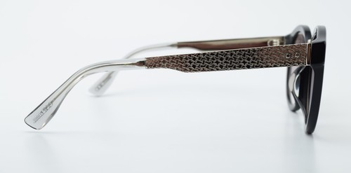 Jimmy Choo Sunglasses Pepy / S 9ANJL 50-22 Nacre Silver Metal Pattern Italy - Picture 11 of 12