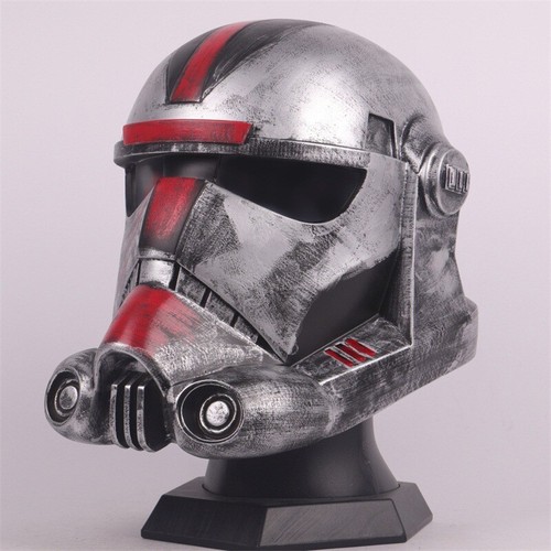Máscara de cazador de Star Wars escuadrón clon casco portátil colección cosplay utilería regalo - Imagen 20 de 25