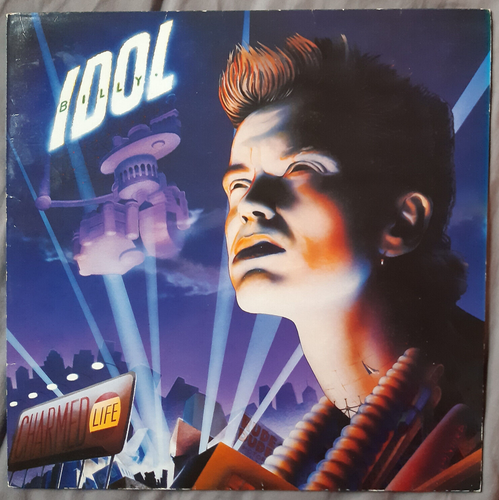 Billy Idol: Charmed Life (1990) Original Vinyl Record 12" LP VERY GOOD+