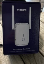Macard 300Mbps WiFi Range Extender For 802.11 AC & b/g/n Devices New