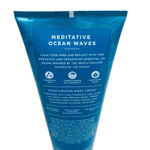 Bath & Body Works Aromatherapie meditative Meereswellen Körpercreme Bergamotte Zeder - Bild 2 von 2