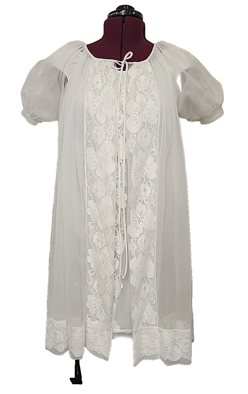 Miss Elaine Chiffon Vintage Sleepwear & Robes for Women