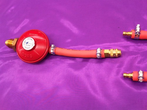 3 x GLP propano gas butano 8 mm conector de liberación rápida acoplador barbacoa - Imagen 4 de 4