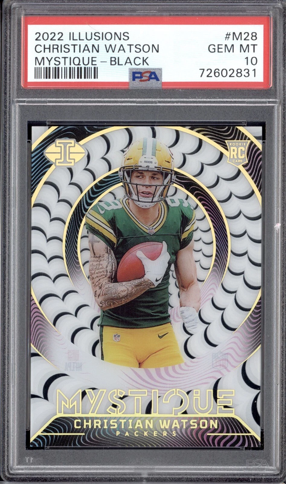 Christian Watson Panini Illusions Mystique #M28 Black