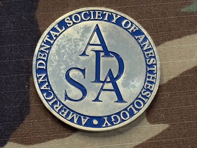 American Dental Society of Anesthesiology ADSA Challenge Coin