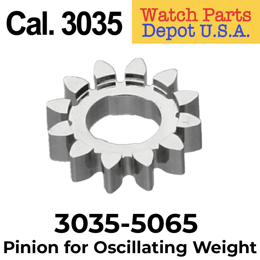 Rolex Caliber 3035-5065 Oscillating Weight Pinion Swiss Made