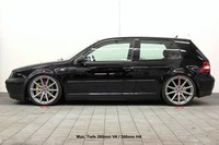 Ta Technix Gewindefahrwerk Deep FüR Audi A3 8L Seat Leon 1M Vw Golf 4 Vw Bora