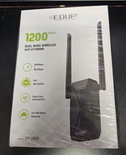 EDUP 1200 MBPS Dual Band Wireless WiFi Extender 1200 MBPS EP-2939