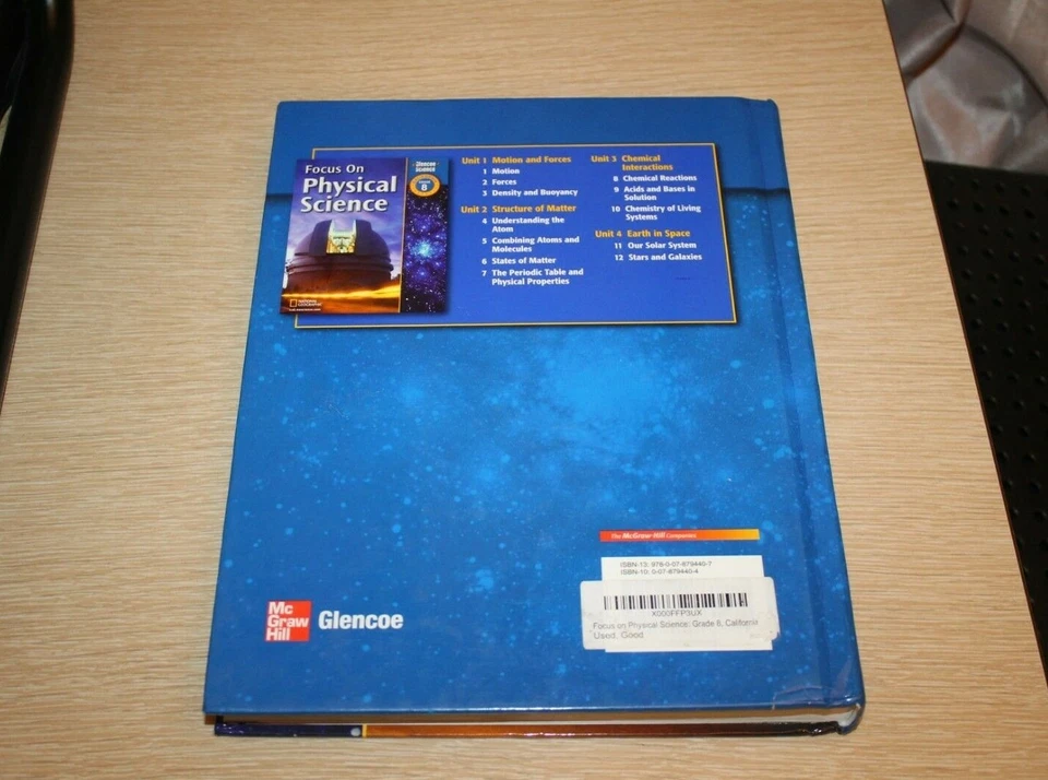 Focus on Physical Science (2007, Hardcover, Student Edition) - Image 2 of 4