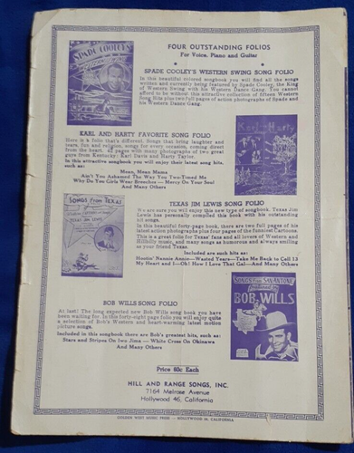 Partituras Candy Kisses 2 páginas 1948**manchas, rotas, dobladas, escritura - Imagen 2 de 3