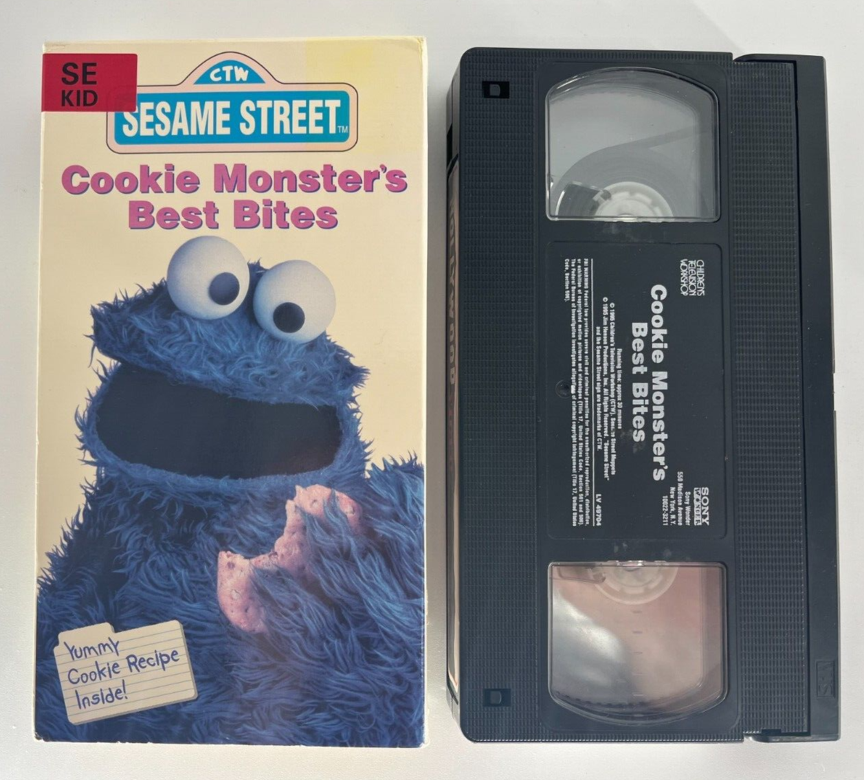Sesame Street Cookie Monster's Best Bites VHS 74644970432 eBay