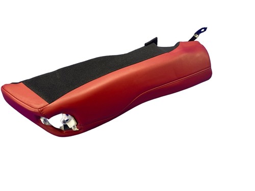 2020 LEXUS RC300 OEM REAR RIGHT SEAT BOLSTER TRIM CUSHION RED LEATHER - Picture 4 of 12