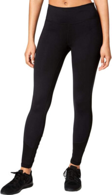 Ideology Womens Fitness Running Athletic Leggings | Black | X-Small