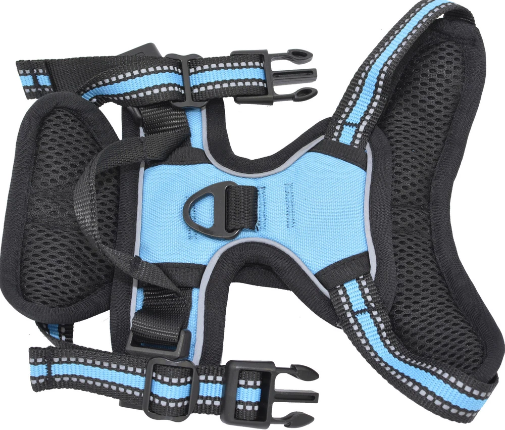 Dog Harness & Training Leash No Pull Control Adjustable Large Handle Heavy Duty