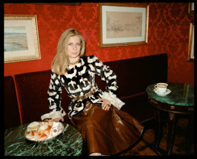 Lady Aliai Forte the wife of British hotelier Sir Rocco Forte circ- Old Photo