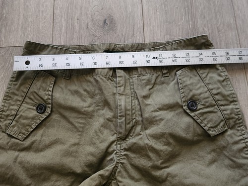 Lauren Ralph Lauren Bermuda Shorts Women's 4 Green 30 x 9.5 Cotton - Picture 4 of 12