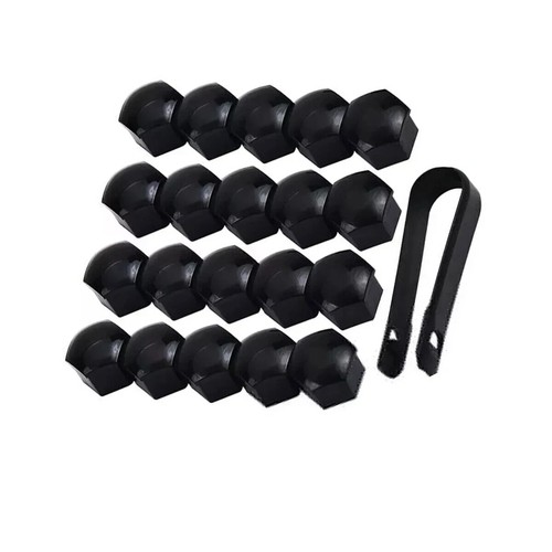 17-22mm Alloy Wheel Nut Bolt Covers Caps Universal Set For Any Car - Picture 4 of 10