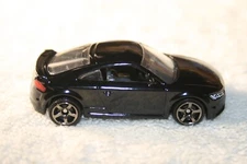 NEW MATCHBOX 💥 2019 BLACK AUDI TT RS COUPE 💥 W/ 5 SPOKE GUNMETAL CHROME RIMS