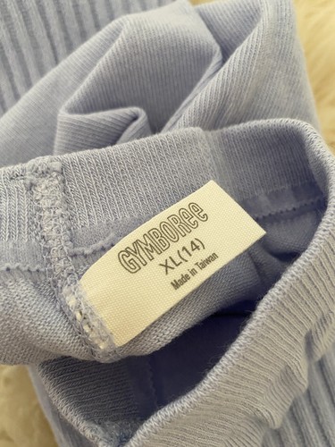 New Gymboree Light Blue Knit Tights XL(14 Years) - Picture 4 of 5