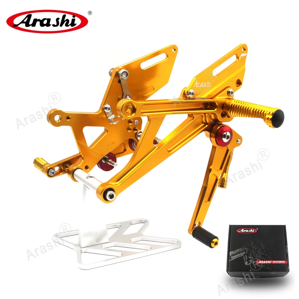 Reposapiés de carreras modelo no SX/SE para Kawasaki Ninja H2 H2R 2015-2021 Foto 2 de 4