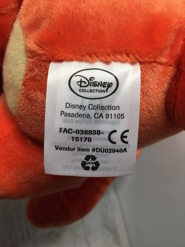 Disney Store Tigger Plush 16'' Toy Big Stuffed Tiger Animal Winnie the Pooh - Picture 6 of 7