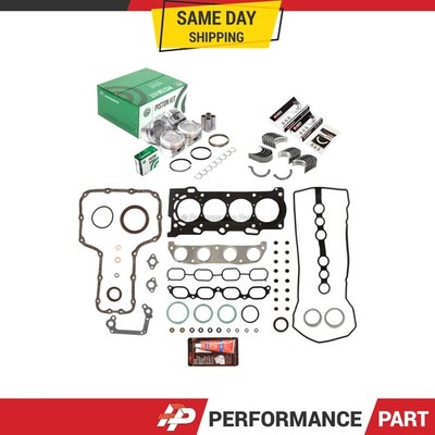 Full Gasket Set Pistons Bearings Fit 98-08 Toyota Pontiac Chevrolet 1.8L 1ZZFE