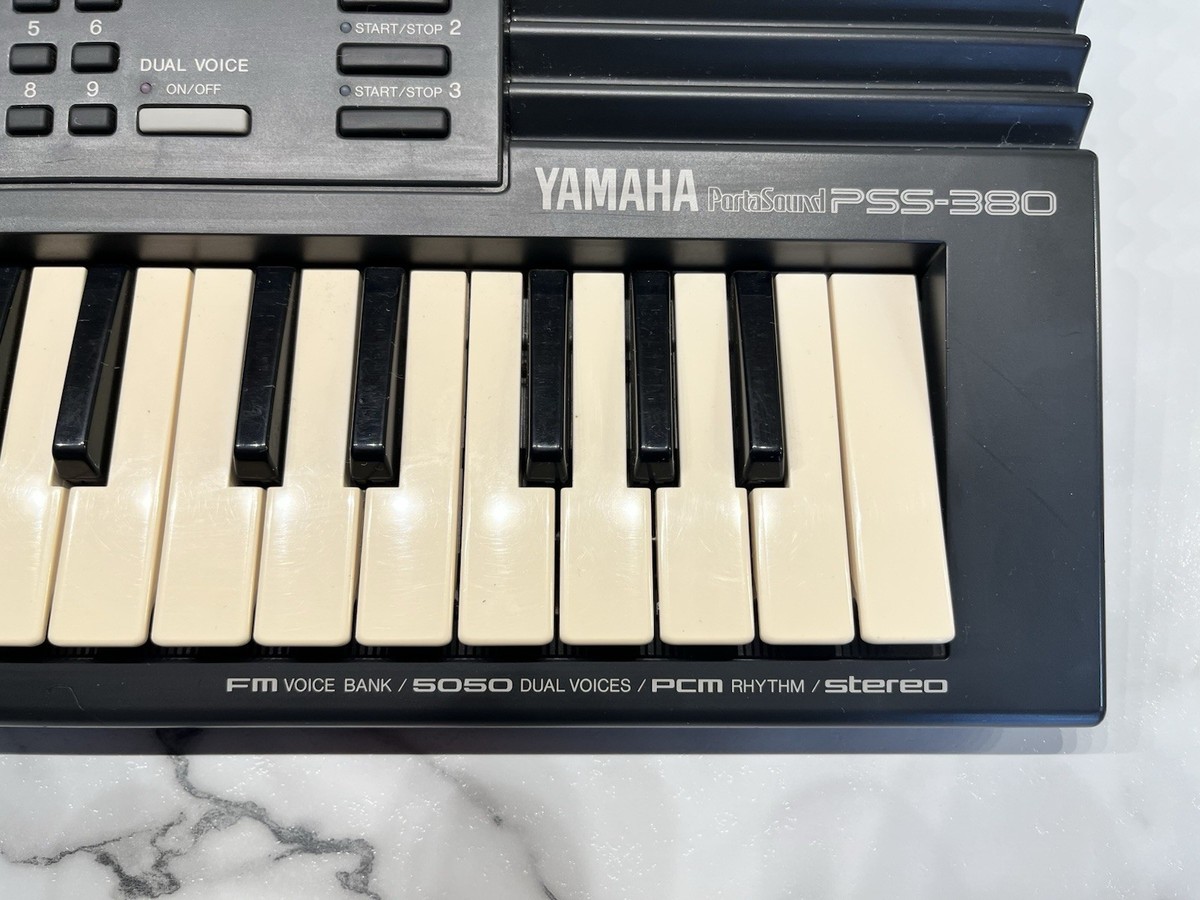 YAMAHA PSS-380 FMシンセ Yamaha PSS-380 - sophisticated FM Portasound! - YouTube