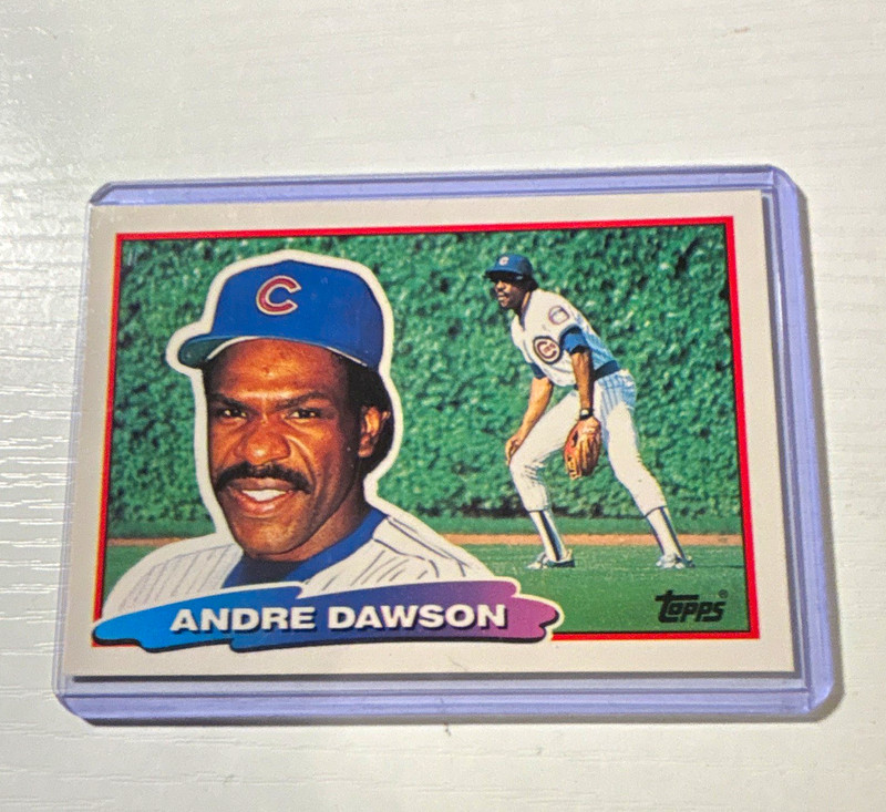 Topps 1988 Topps Big Andre Dawson #153 Chicago Cubs Base Set Card
