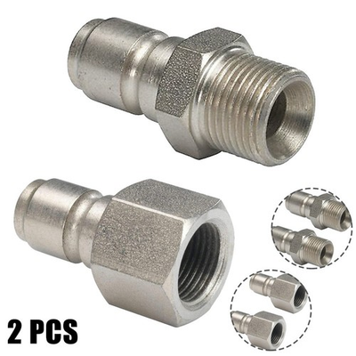 #ad Pressure Washer Fittings Connect Accessories Connect Quick Stainless Steel $12.26