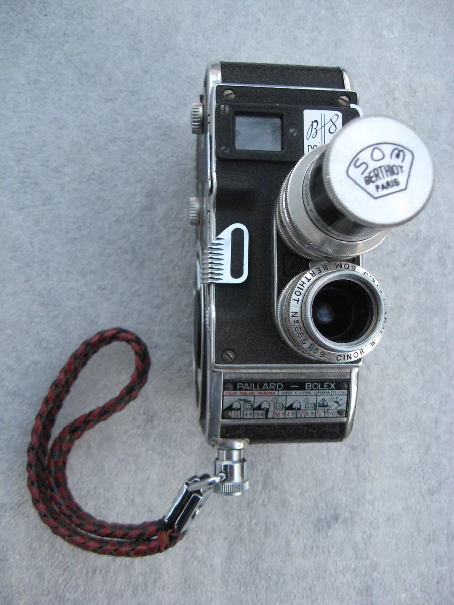 CAMERA PAILLARD BOLEX C 8mm Zoom SOM BERTHIOT - Photo, audio & vidéo