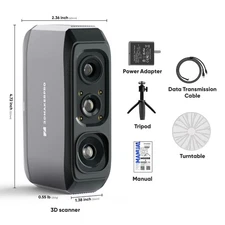 3D Scanner for 3D Printing, Handheld 3D Model Scanner with 0.05mm High Detail