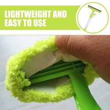 SOLUSTRE Window Squeegee Cleaning Tool for Home and Automotive Use Dual-Sided.