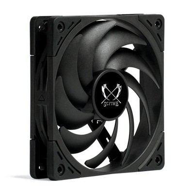 Scythe Wonder Snail 120 PWN - 1800 RPM, 120mm x 25mm Static Pressure Optimize...
