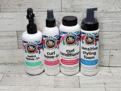 So Cozy Kids Leave-In Conditioner, Styling Foam, Hair Conditioner Bundle
