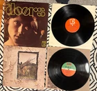 Lot of 2 LP's LED ZEPPELIN IV  1971 SD-7208 - Doors Self Titled EKS 74007
