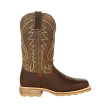 Durango Maverick Pro Steel Toe DDB0298 Mens Brown Wide Cowboy Western Boots 13