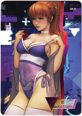 ACG Lucky Goddess II Karte - Kasumi - Dead or Alive - UR-11 Sexy Waifu Foil